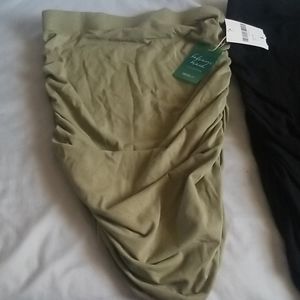 F21 scrunched skirts